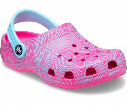 Kids’ Classic Topographic Clog