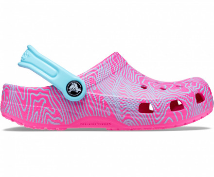 Kids’ Classic Topographic Clog