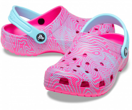 Kids’ Classic Topographic Clog