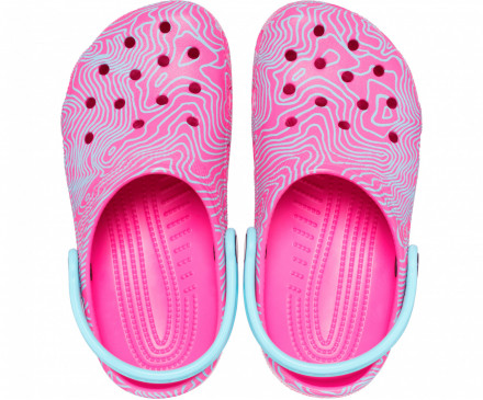 Kids’ Classic Topographic Clog