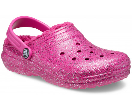 Kids’ Classic Lined Glitter Clog