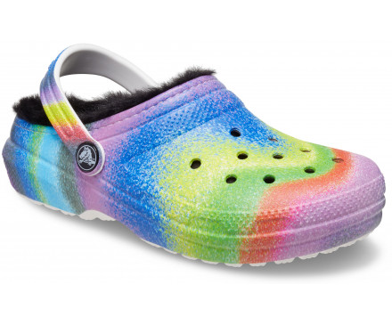 Kids' Classic Lined Spray Dye Clog