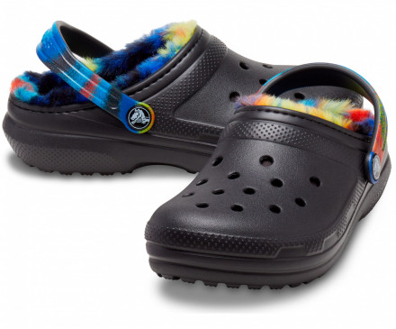 Kids' Classic Lined Spray Dye Clog