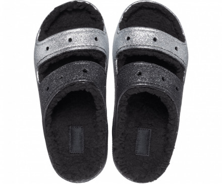 Classic Crocs Cozzzy Glitter Sandal