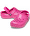 Toddler Classic Lined Glitter Clog