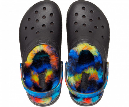 Kids' Classic Lined Spray Dye Clog