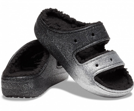 Classic Crocs Cozzzy Glitter Sandal