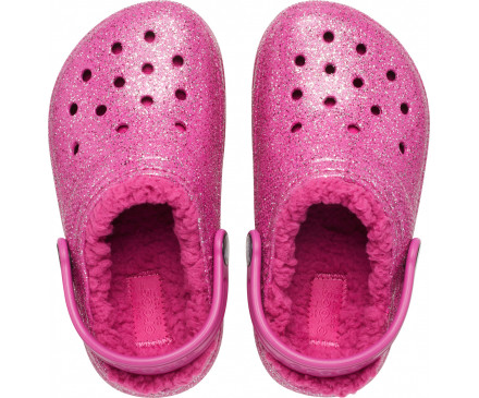 Kids’ Classic Lined Glitter Clog