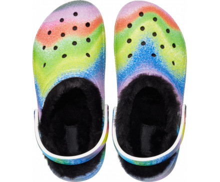 Kids' Classic Lined Spray Dye Clog