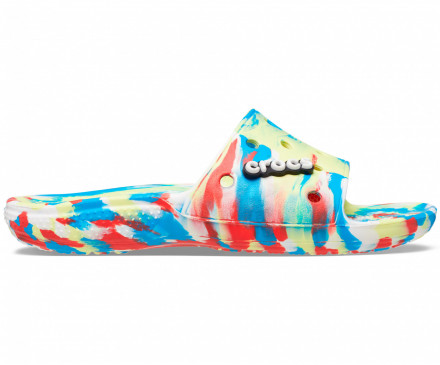 Classic Crocs Marbled Slide
