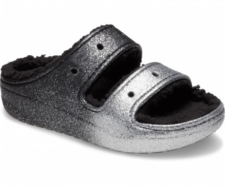 Classic Crocs Cozzzy Glitter Sandal
