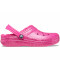 Toddler Classic Lined Glitter Clog