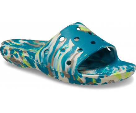 Classic Crocs Marbled Slide