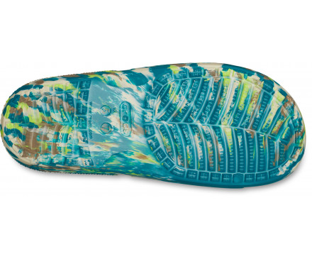 Classic Crocs Marbled Slide