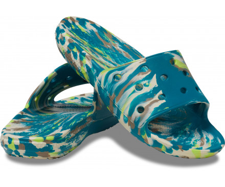 Classic Crocs Marbled Slide