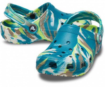 Juniors' Classic Marbled Clog