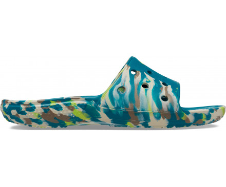 Classic Crocs Marbled Slide