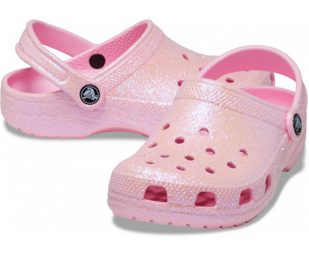 Kids' Classic Glitter Clog