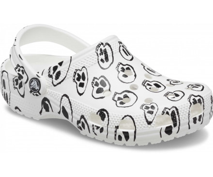 Classic Skull Print Clog