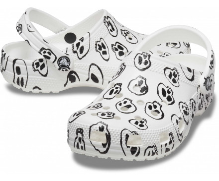 Classic Skull Print Clog