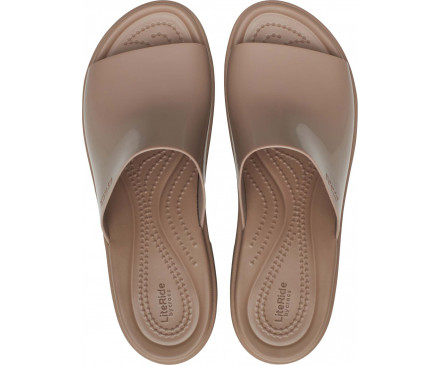 Brooklyn Slide High Shine Heel