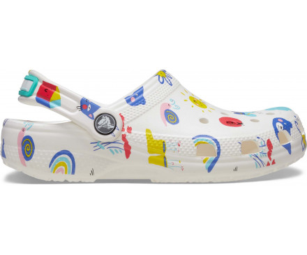 Toddler Classic Doodle Print Clog