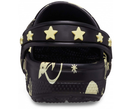 Toddler Classic Glow-In-the-Dark Space Clog