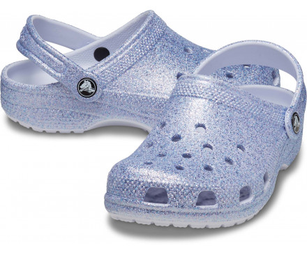 Kids' Classic Glitter Clog