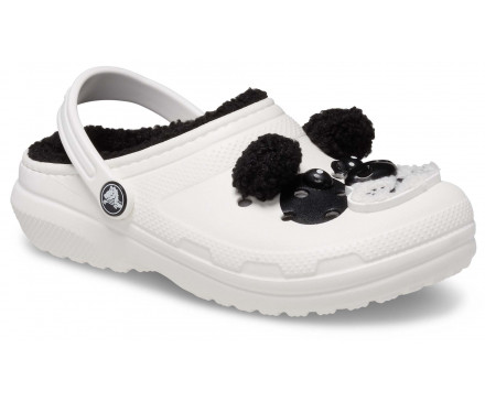 Toddler Classic Lined I AM Panda Bear Clog
