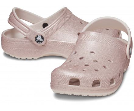 Toddler Classic Glitter Clog