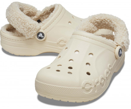 Baya Lined Fuzz Strap Clog