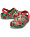 Baya Holiday Plaid Clog 