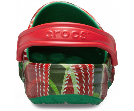 Baya Holiday Plaid Clog 
