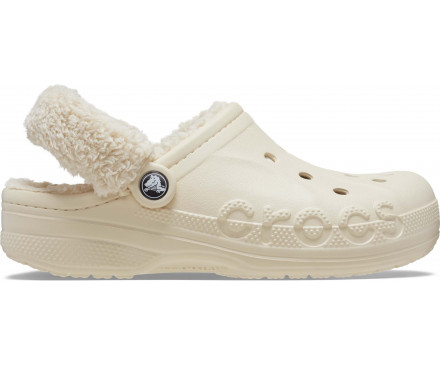 Baya Lined Fuzz Strap Clog