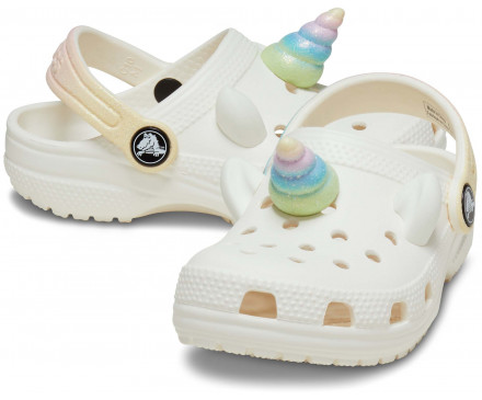 Toddlers' Classic I AM Rainbow Unicorn Clog
