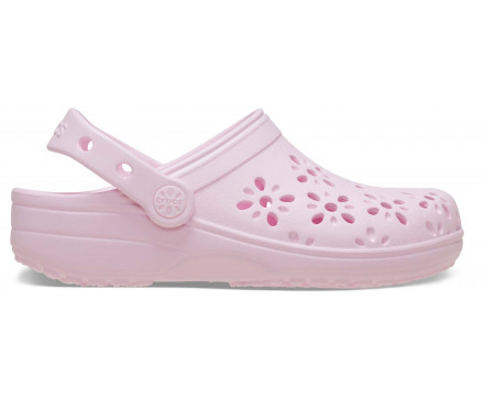 Toddler Classic Floral Cut-Out Clog