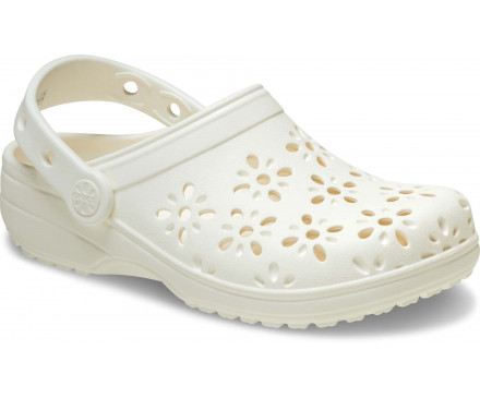 Classic Floral Cut-Out Clog