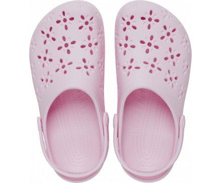 Classic Floral Cut-Out Clog
