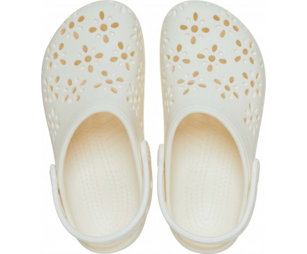 Classic Floral Cut-Out Clog