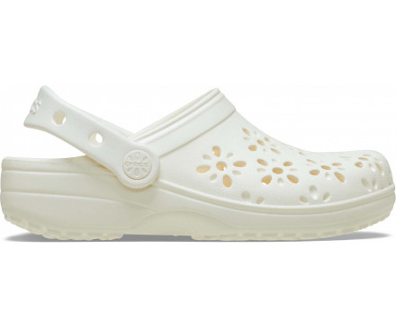 Kids' Classic Floral Cut-Out Clog