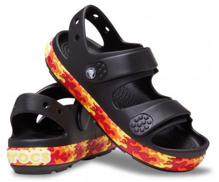 Kids’ Crocband™ Cruiser Flames Sandal
