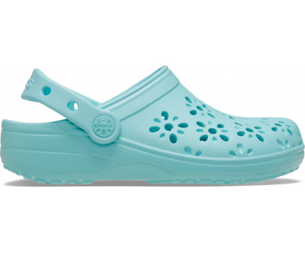 Kids' Classic Floral Cut-Out Clog
