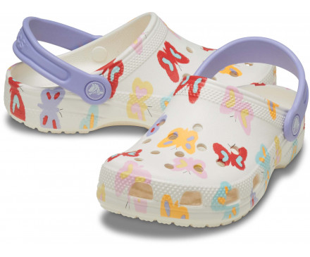 Kids’ Classic Butterfly Graphic Clog
