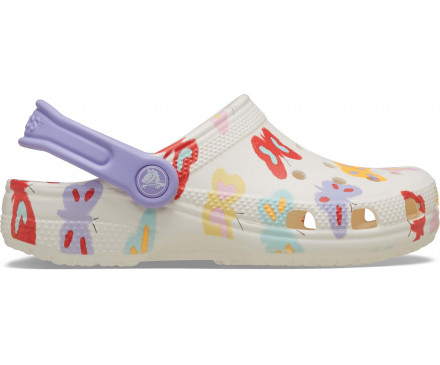 Kids’ Classic Butterfly Graphic Clog