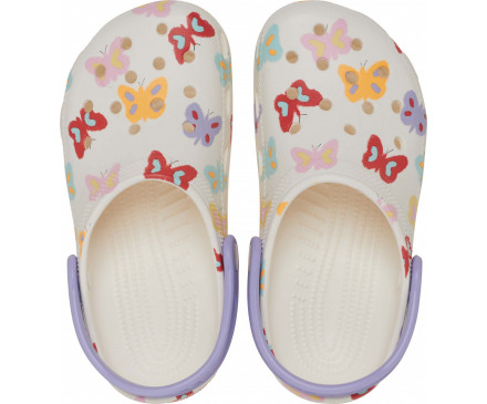 Kids’ Classic Butterfly Graphic Clog
