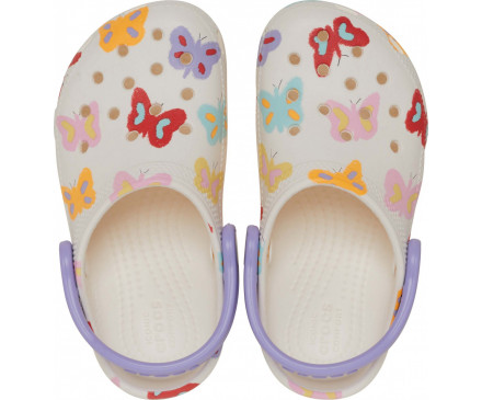 Toddler Classic Butterfly Graphic Clog