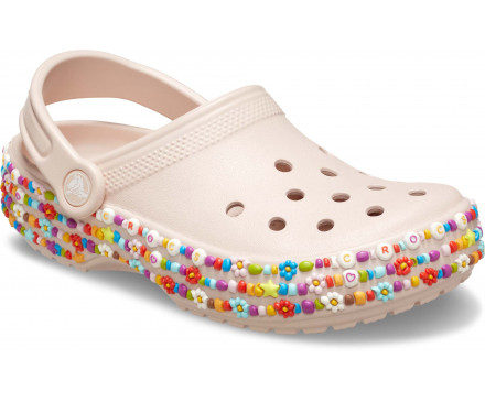 Kid's Classic Beaded Band Clog