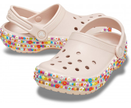 Toddler Classic Beaded Band Clog