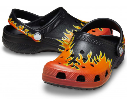 Kids' Classic Flames Clog