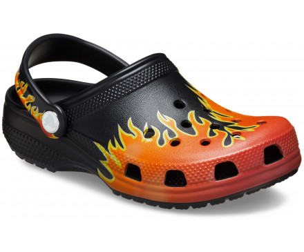 Kids' Classic Flames Clog